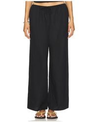 Onia - Air Linen ワイドレッグドローストリングパンツ - Lyst