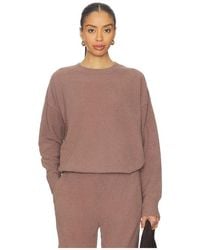 Eberjey - Boucle Crew Neck Pullover - Lyst