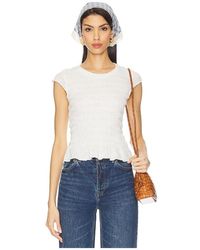 Free People - Sylvie Tee - Lyst