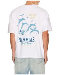 NAHMIAS - Boat Tours Boxy T-Shirt - Lyst