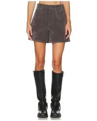 Free People - X We The Free Tippi Faux Suede Short - Lyst