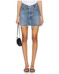 Agolde - V-Waist Mini - Lyst