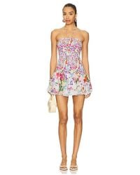 Charo Ruiz - Vestido Corto Cusia En Color Blanco Talla (También En M, S) - Lyst