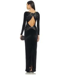 retroféte - Samtkleid Taegan - Lyst