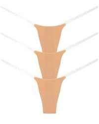 Stringys - 3-Pack Nude Invisible Underwear - Lyst