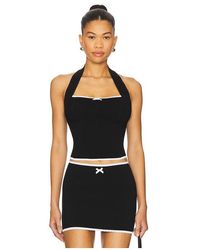MAJORELLE - Moriah Halter Top - Lyst