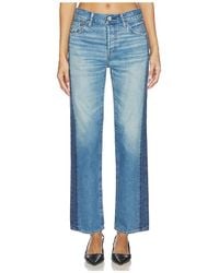 Moussy - Clermont Straight Jeans - Lyst