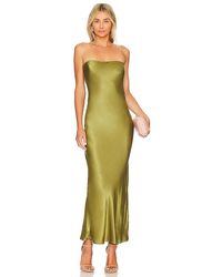 SNDY'S - X Revolve Angel Strapless Midi Dress - Lyst