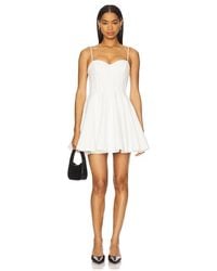 Astr - Minivestido Dress En Color Blanco Talla (También En M, S, Xs) - Lyst