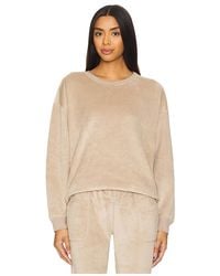 Eberjey - Reversible Plush Sweatshirt - Lyst
