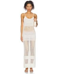 Solid & Striped - Vestido Felice En Color Blanco Talla (También En M, S) - Lyst