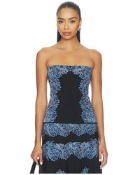 Ulla Johnson - Madelie Strapless Knit Jacquard Top - Lyst