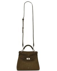 JW PEI - Lucia Classic Faux Suede Top Handle Bag - Lyst
