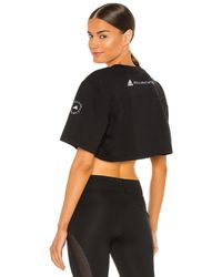 adidas By Stella McCartney Asmc Logo Tee in White - Lyst