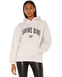 Anine Bing - Sudadera Harvey En Color Gris Talla En - Lyst