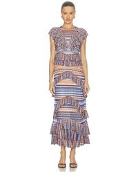 Ulla Johnson - Raina Ruffle Knit Dress - Lyst