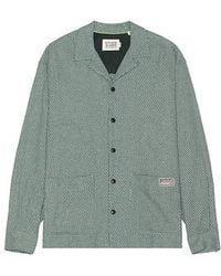 Scotch & Soda - Camisa Estructurada Relaxed Fit En Color Verde Salvia Talla En - Lyst