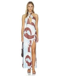 Seven Wonders - Kamilla Keyhole Twist Maxi Dress - Lyst