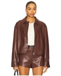 House of Harlow 1960 - X Revolve Rapha Faux Leather Jacket - Lyst