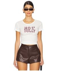 The Laundry Room - No One's Dolly Baby Rib Tee - Lyst