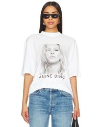 Anine Bing - Avi Kate Moss Tシャツ - Lyst