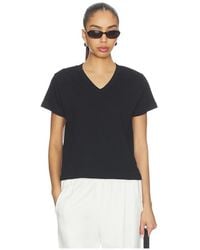 Leset - Margo V Neck Tee - Lyst