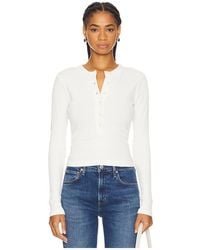 Citizens of Humanity - Varra Henley En Color Blanco Talla (También En M, S, Xs) - Lyst