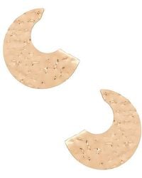 8 Other Reasons - BOUCLES D'OREILLES HAMMERED - Lyst