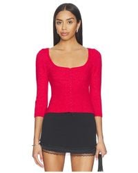 GUIZIO - Rocie Sweetheart Cardigan - Lyst
