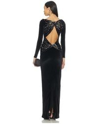 retroféte - Taegan Velvet Dress - Lyst