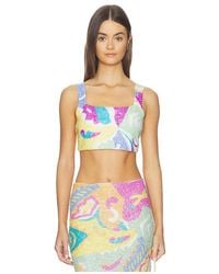 Oceanus - Azure Coord Top - Lyst
