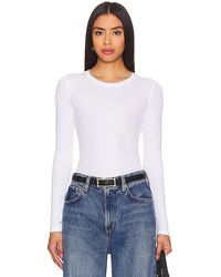 FAVORITE DAUGHTER - The Ribbed Long Sleeve Top - Lyst
