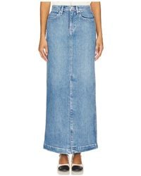 Hudson Jeans - Reconstructed Maxi Skirt - Lyst