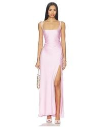 Runaway the Label - Esme High Split Maxi Dress - Lyst