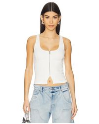 A.Brand - Addison Racer Top - Lyst