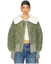 Free People - Cardigan Aus Webpelz Cozy Up - Lyst