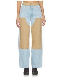 Mother - The Bee's Knees Stud Finder Skimp Jeans - Lyst