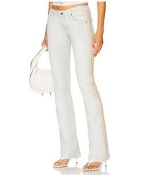 Jaded London - Hook & Eye Jean En Color Azul Talla (También En 25, 26, 28, 30, 32, 34) - Lyst