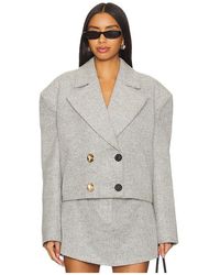 SELMACILEK - Chaqueta En Color Gris Claro Talla En - Lyst