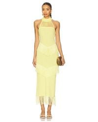 YELLOW THE LABEL - Vestido Lana En Color Amarillo Talla (También En M, S, Xs) - Lyst