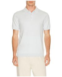 J.Lindeberg - Ridge Knitted Polo - Lyst