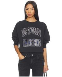 Anine Bing - Harry Shrunken Sweatshirt La - Lyst