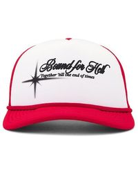 Funeral Apparel - Bound For Hell Trucker Hat - Lyst