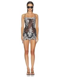 HAELO - Metallic Slip Dress - Lyst