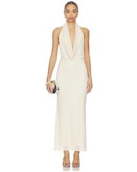 Bardot - Nola Sequin Cowl Maxi Dress - Lyst