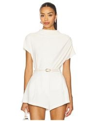 Line & Dot - X Revolve Walker Draped Top - Lyst