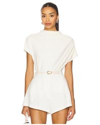 Line & Dot - X Revolve Walker Draped Top - Lyst