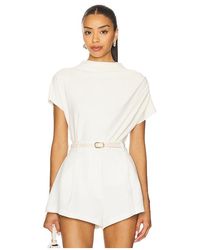 Line & Dot - X Revolve Walker Draped Top - Lyst