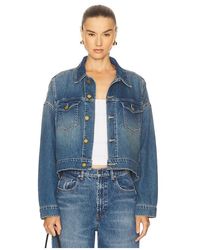 L'Agence - 'Agence Vianney デニムジャケット - Lyst