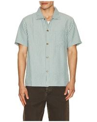 Rhythm - Seersucker Stripe Shirt - Lyst